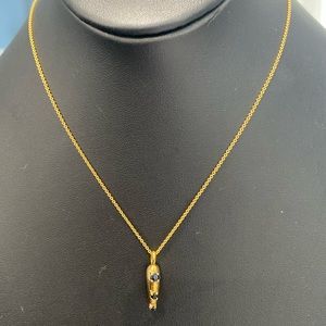 MISSOMA NWOT CLAW STUDDED PENDANT NECKLACE